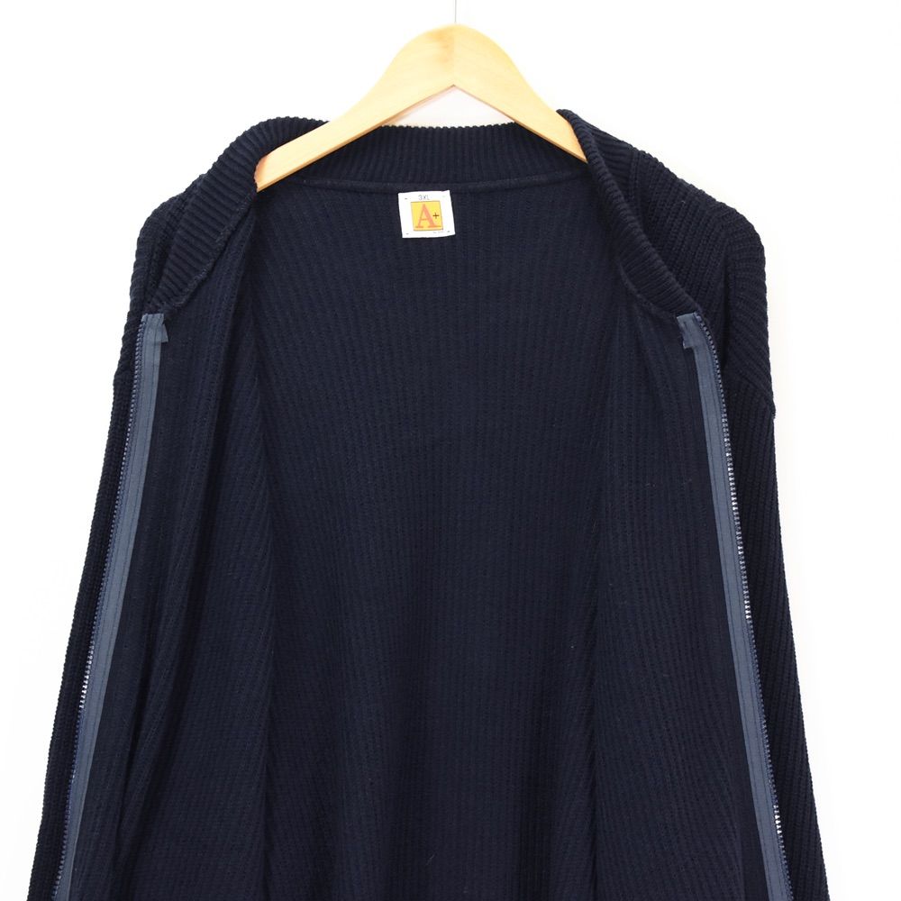 ジップアップ ニット セーター ネイビー US古着 ヴィンテージ L 40%OFFOLD ENGLAND ⁄ オールドイングランド｜フォックスウール