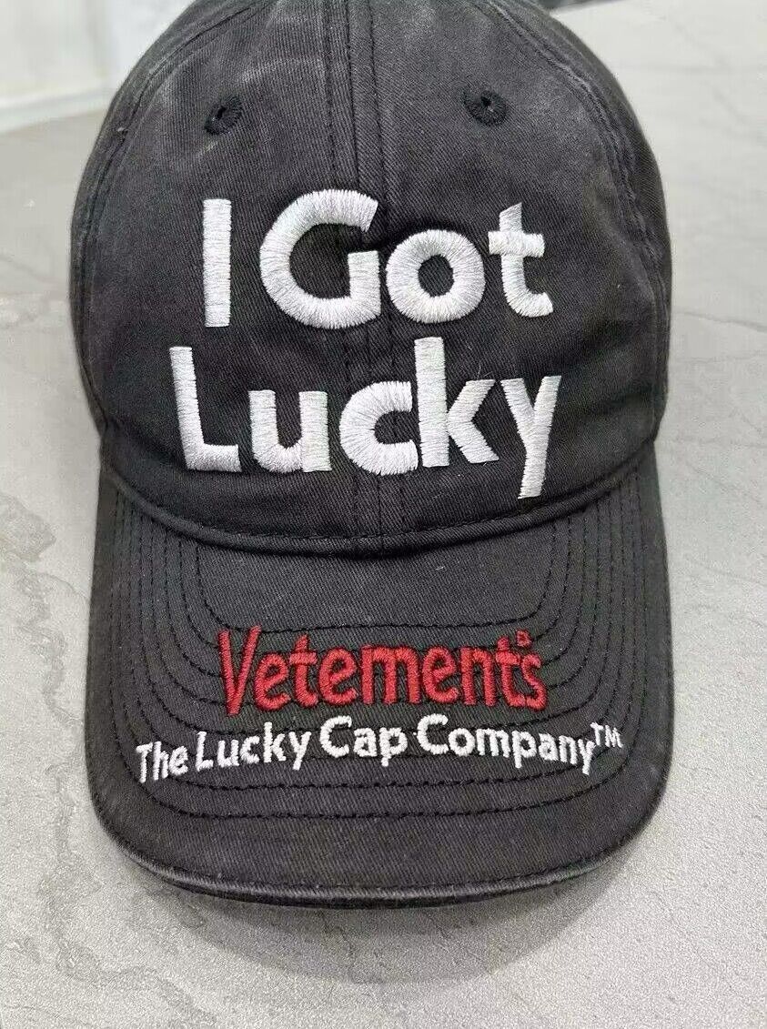 vetements ヴェトモン キャップ 帽子 i got lucky - メルカリ