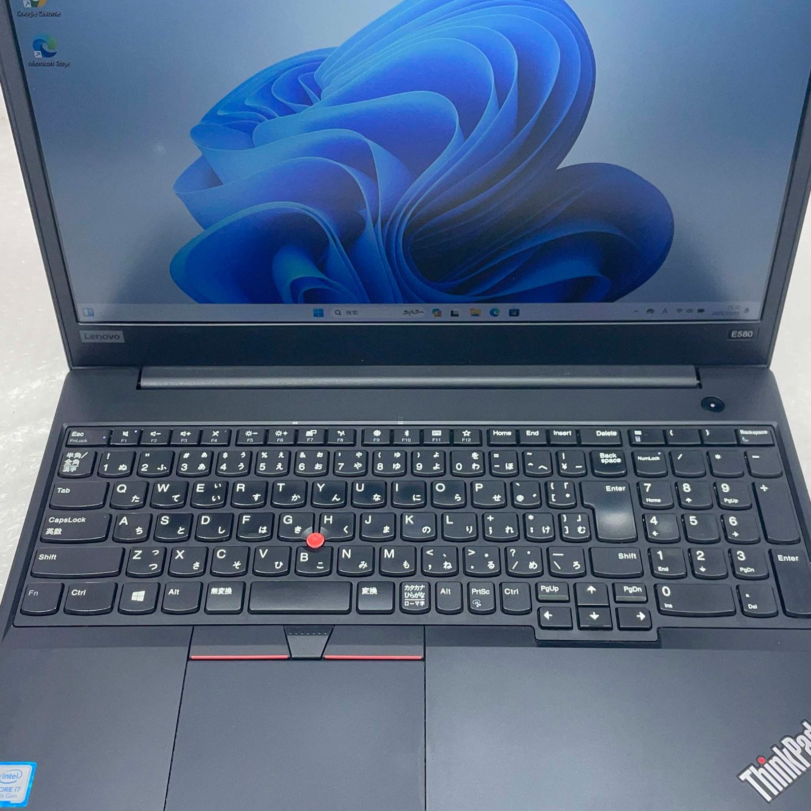 訳あり Lenovo ThinkPad E580 i7-8550U/8GB/500GB HDD/Windows11/15.6
