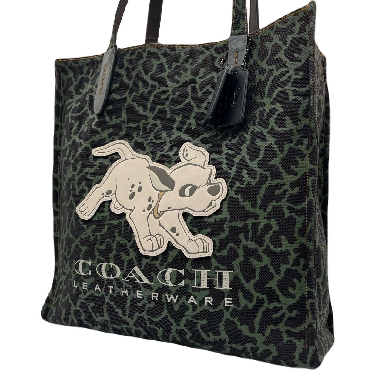 入手困難<!-利用不可文字-!>COACH トートバッグ ディズニー 101匹ワン 