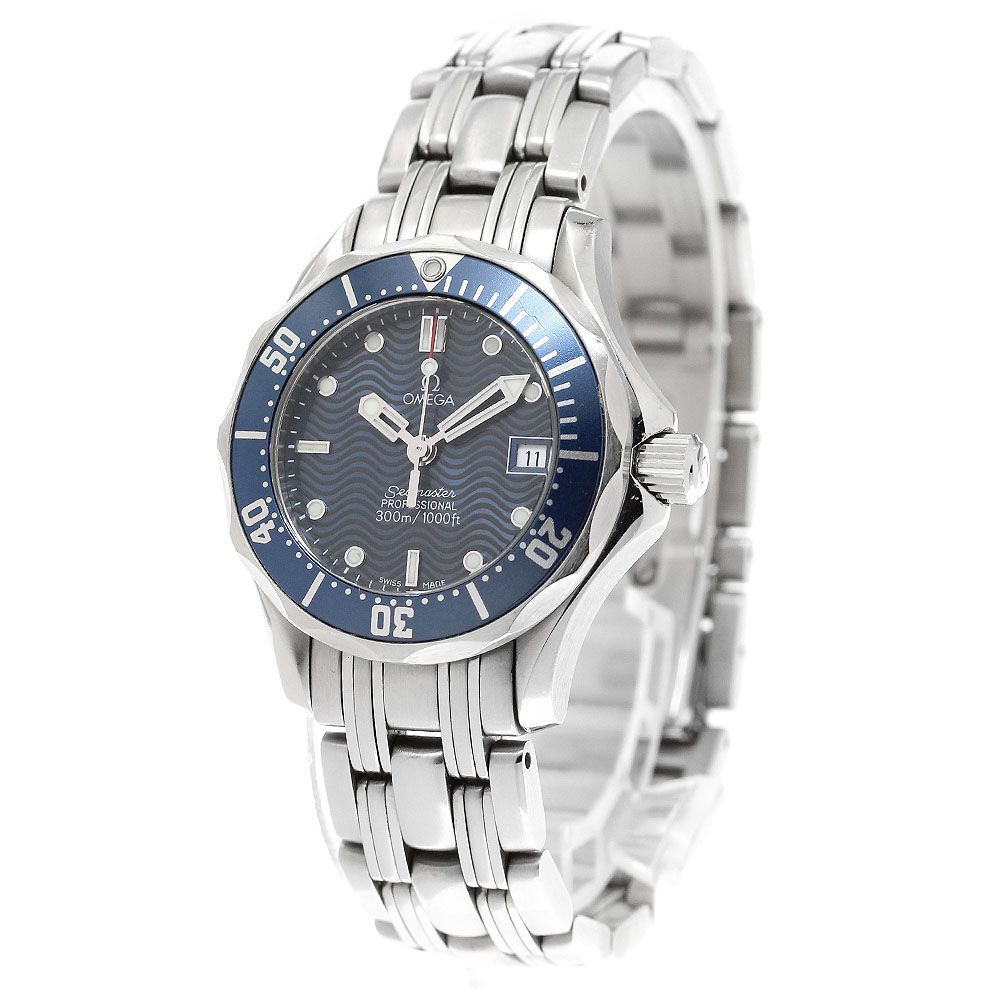 オメガ OMEGA 2583.80 シーマスター300 デイト クォーツ レディース_910233