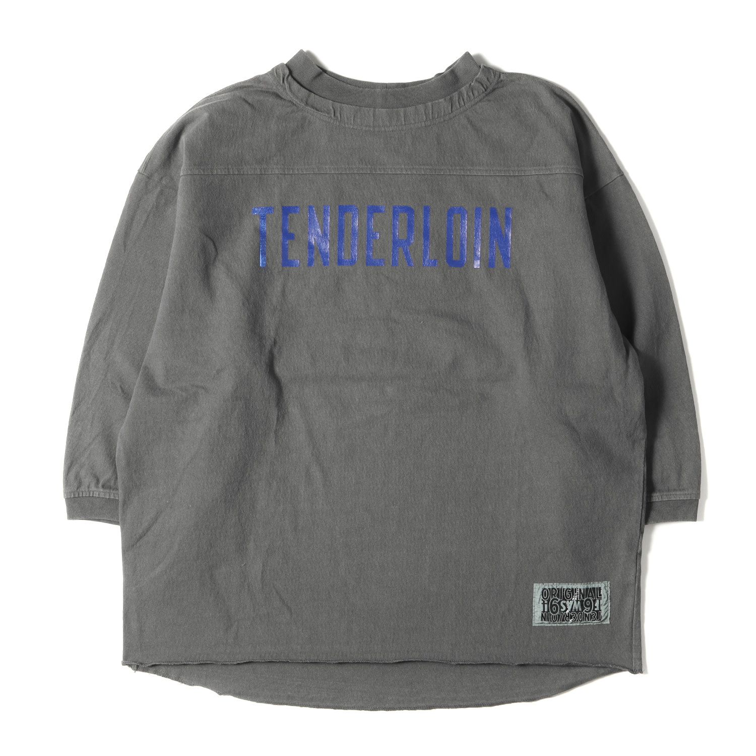 TENDERLOIN テンダーロイン Tシャツ サイズ:L ブランドロゴ 7分袖 