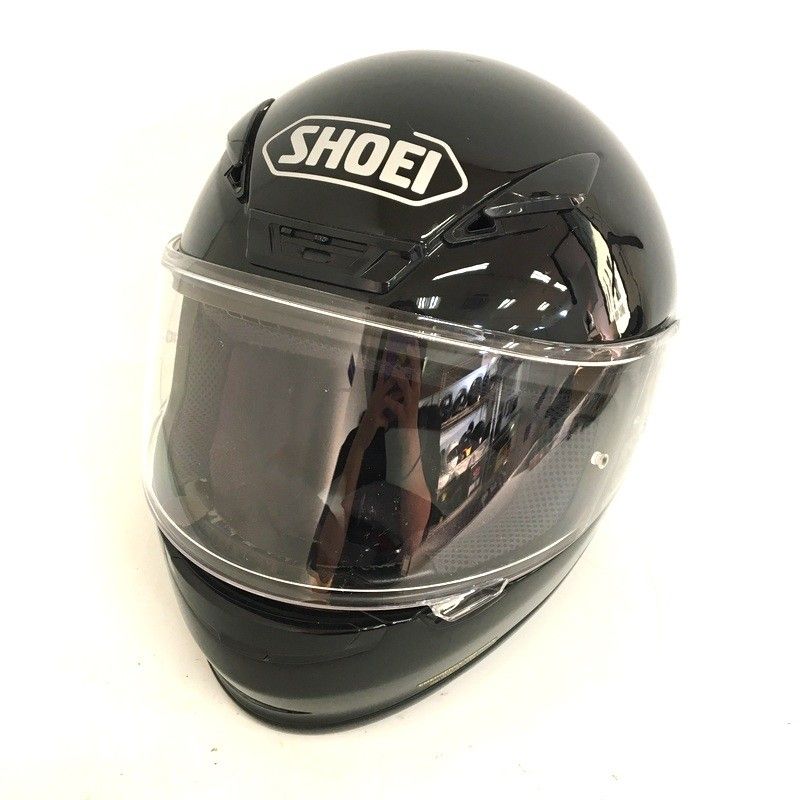 SHOEI ショウエイ Z-7 フルフェイス 除菌消臭済 Mサイズ ブラック ヘルメットオートバイ ツーリング ライディング バイカー バイク用品 TA2772