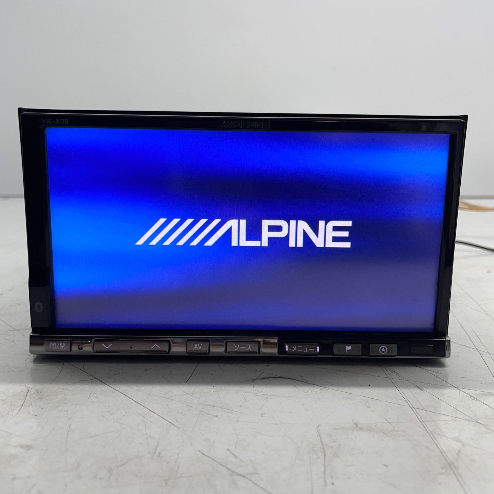 アルパインVIE-X08 HDDフルセグナビ
