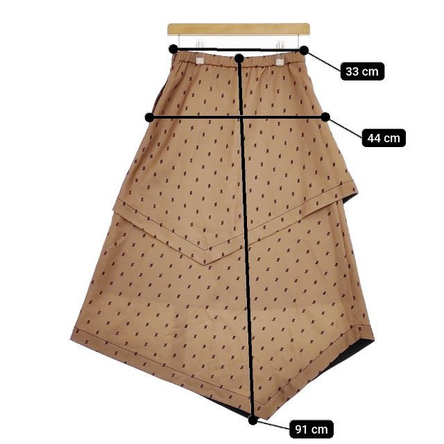 IMANE JACQUARD WRAP SKIRT ジャガードスカート 【公式通販】