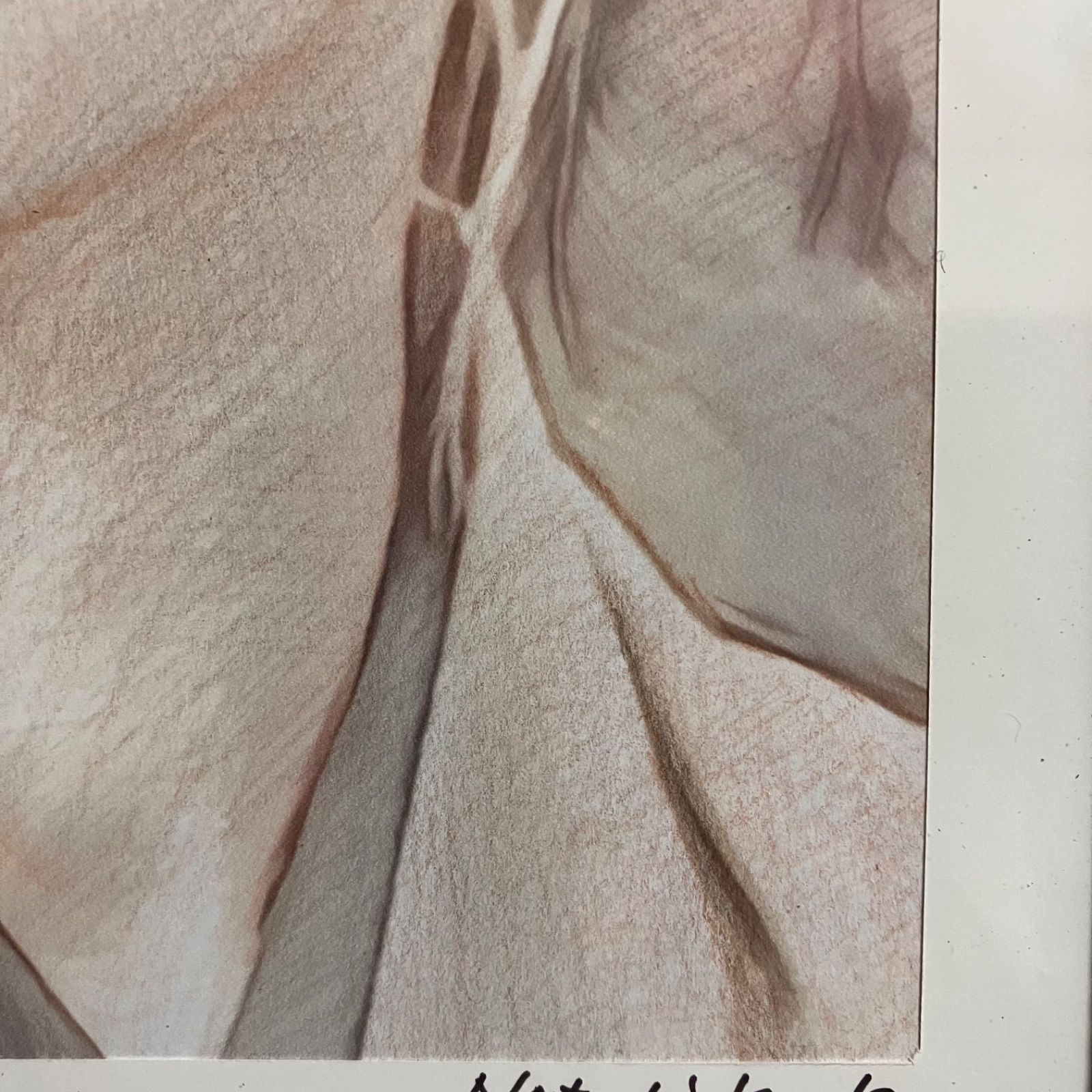 女優画④ 額装品　額縁寸法32.7㎝×24.0㎝×1.5㎝　色鉛筆画　定款付 俳優画22額装品 額縁寸法32.7㎝×24.0㎝×1.5㎝ 定款付 鉛筆画