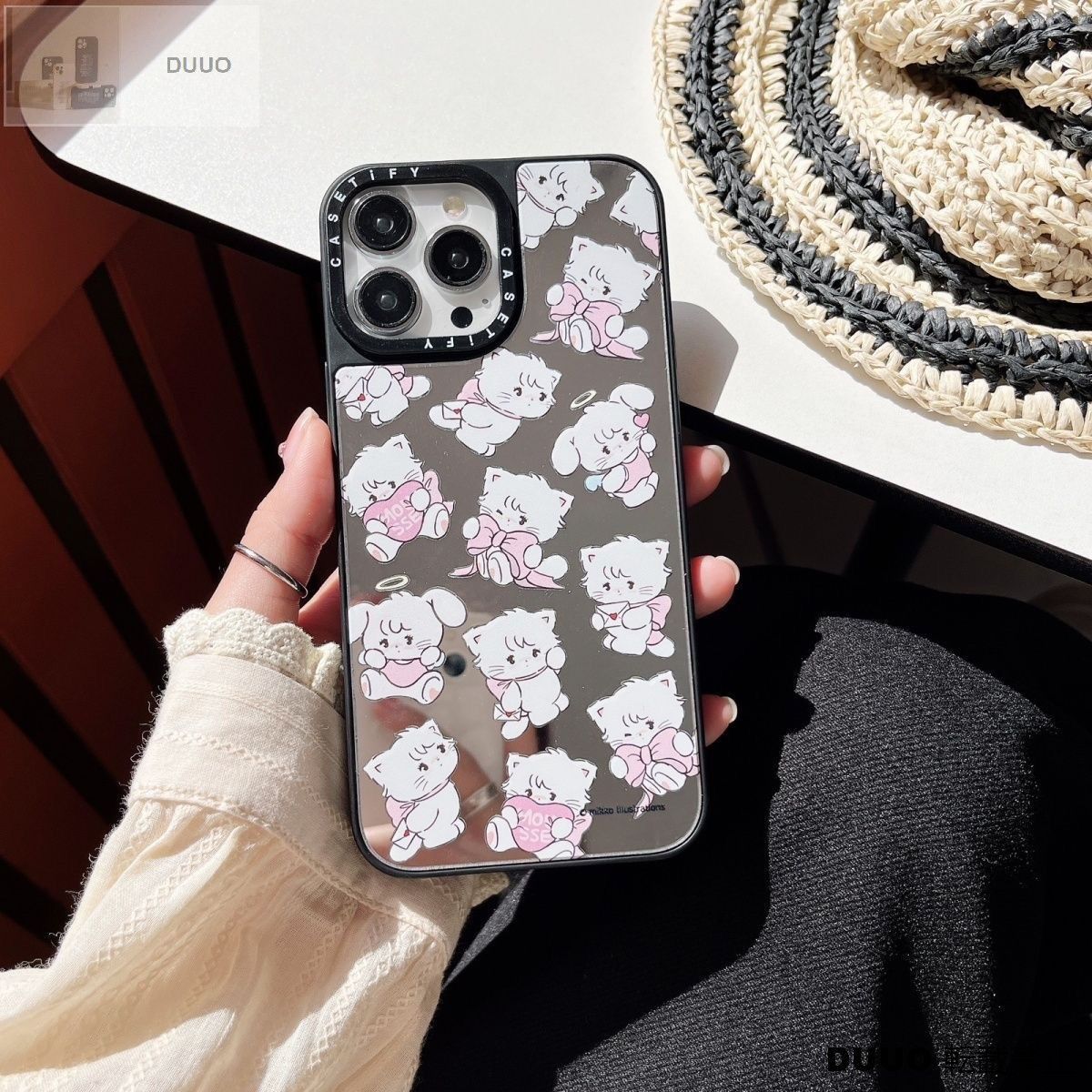 可愛いMikko iPhoneケース CASETiFY ケースティファイ 耐衝撃 きょう