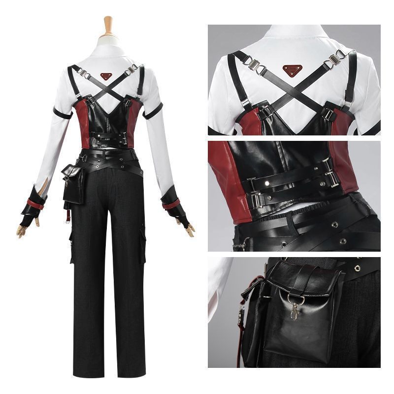 語るに足る 恋と深空 ハンター 深淵の主宰 秦徹ver 戦闘服コスチューム フルセット 沈星回 メインキャラクター衣装 高品質再現 憧れ