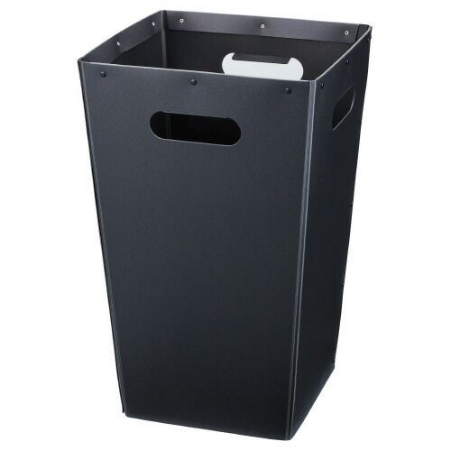 パ 折りたためるゴミ箱 オリダス ブラック ４５Ｌ ×３4304-7369 カウネット