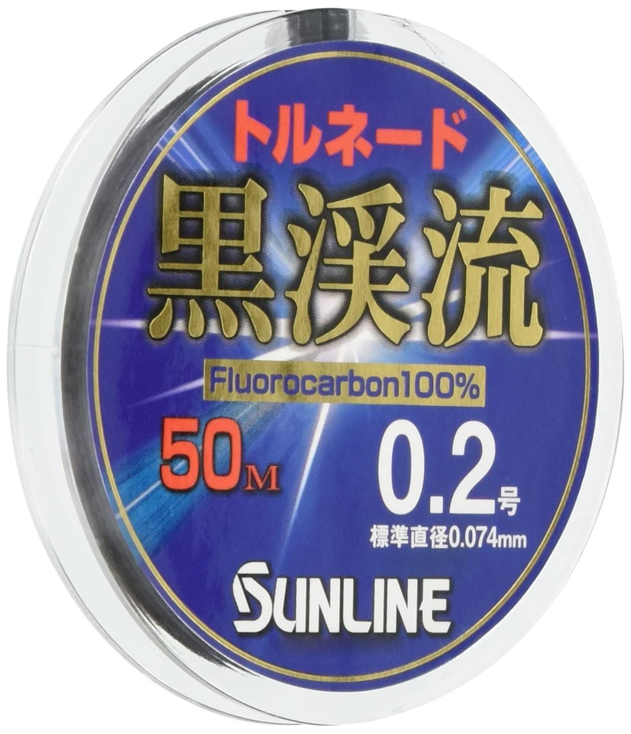 【在庫処分】サンライン(SUNLINE) フロロカーボンライン トルネード黒渓流2 50mブラック