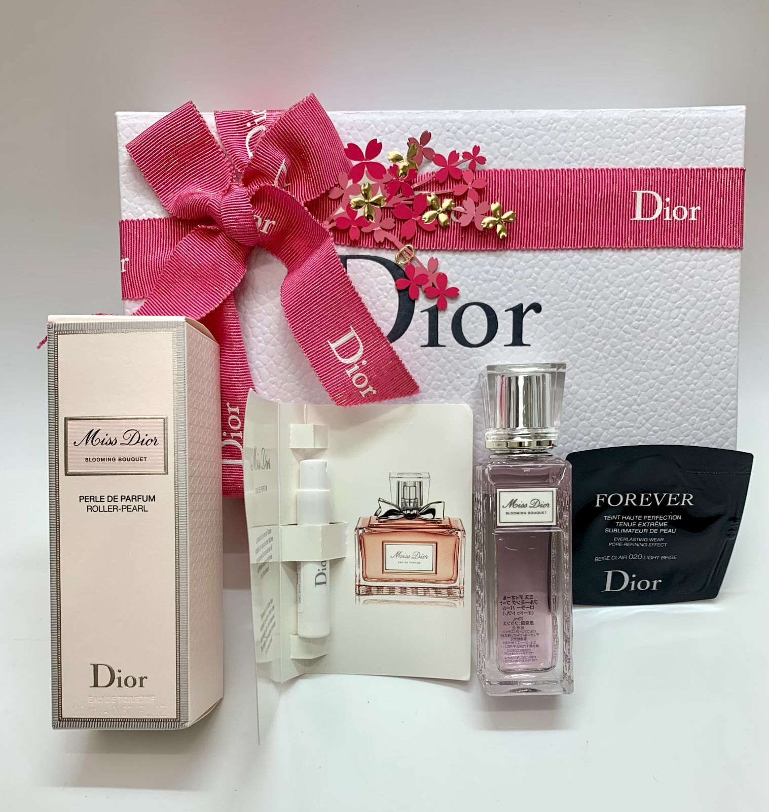 Dior 試供品ブルーミングブーケ リボン セット - その他