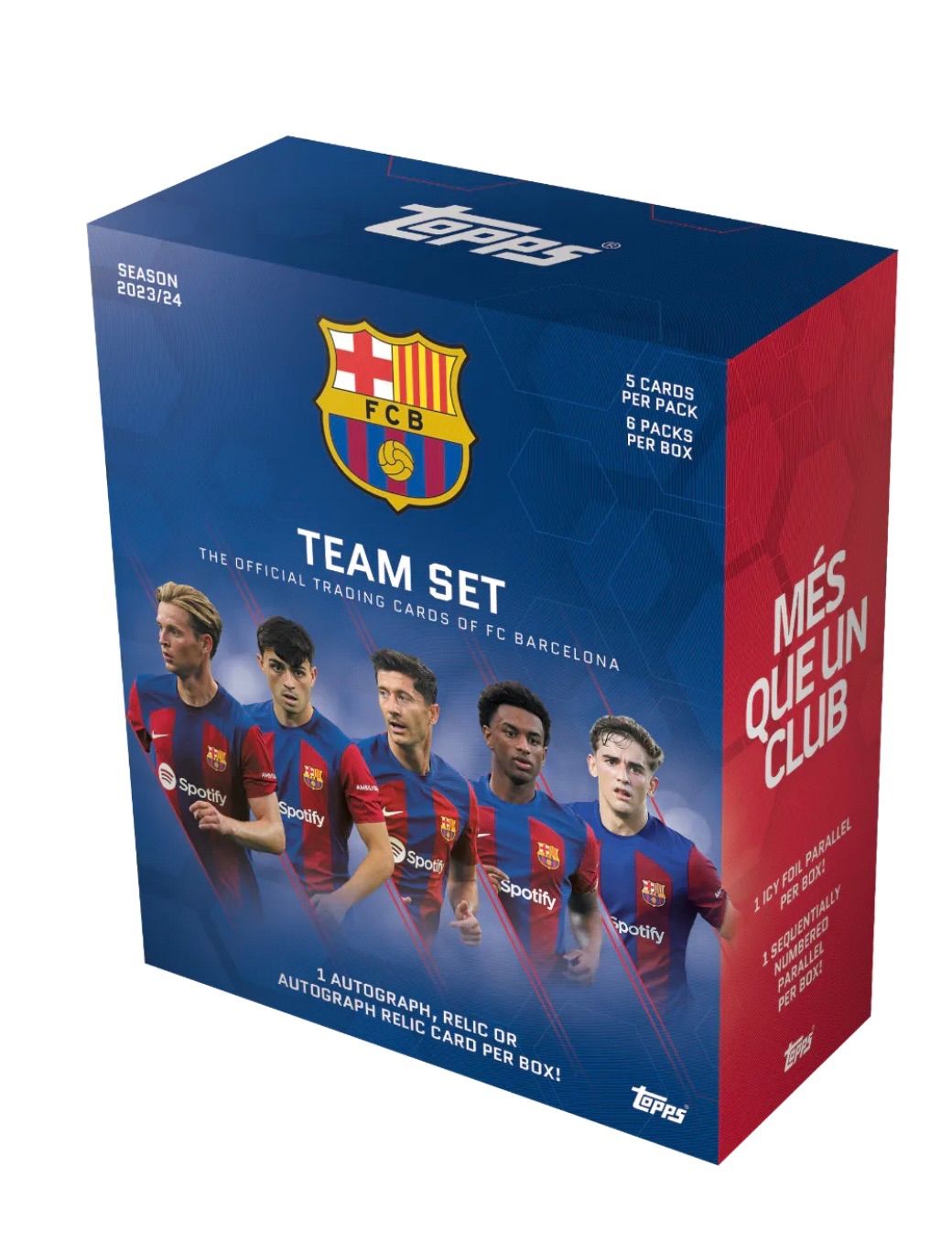 新品未開封】Topps FC Barcelona Official Team Set 23/24 1Box - メルカリ