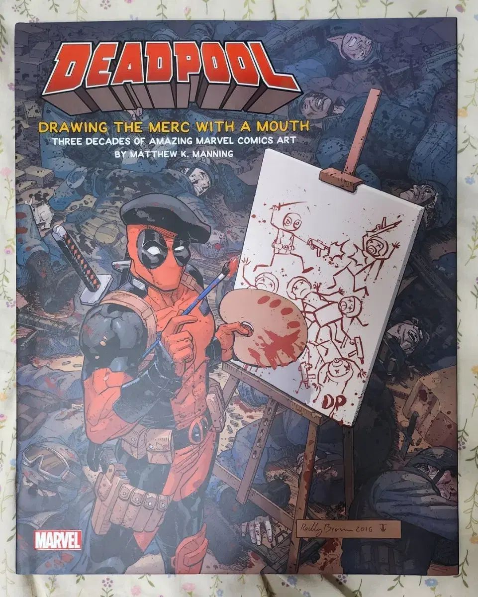 Deadpool Drawing the Merc with a Mouth
