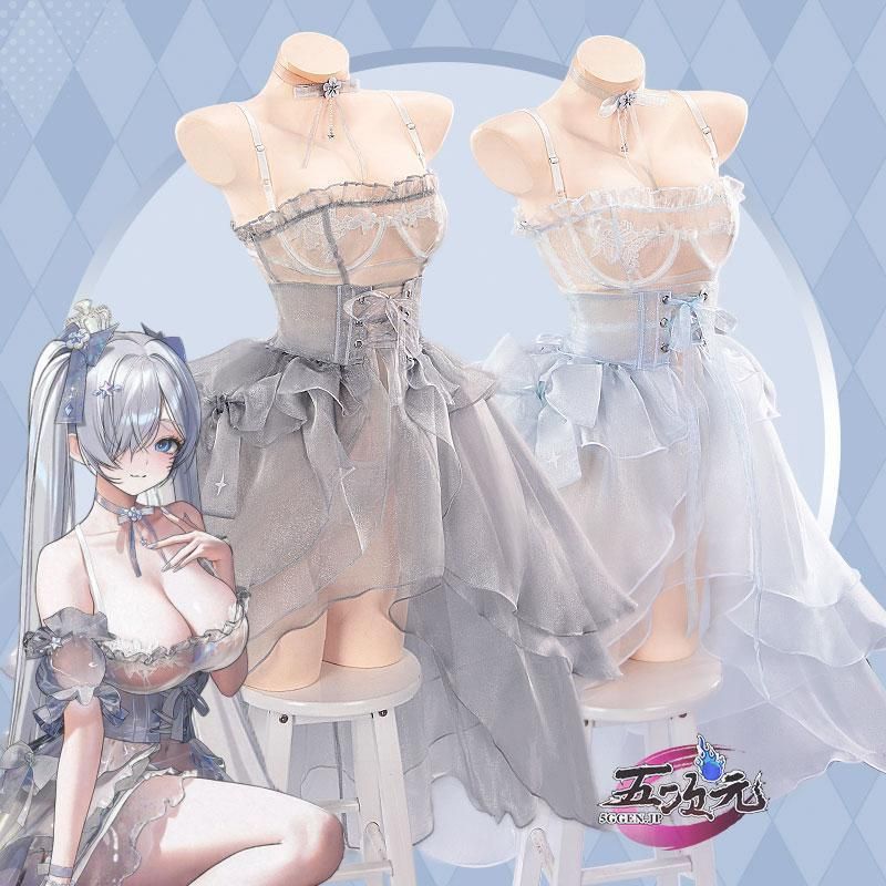 五次元 勝利の女神 NIKKE ニケ シンデレラ ガラスのプリンセス コスプレ衣装 2色 ウィッグ 追加可