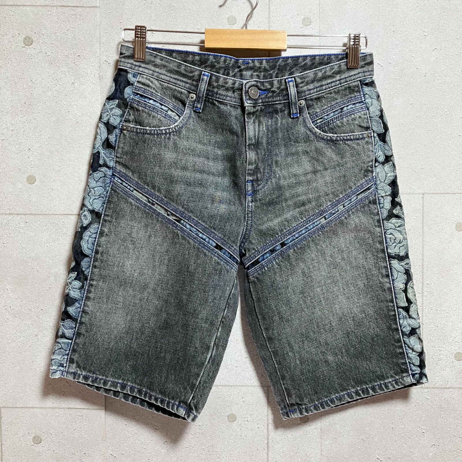 DIESEL ディーゼル デニム ハーフパンツ レース ジーンズ W27