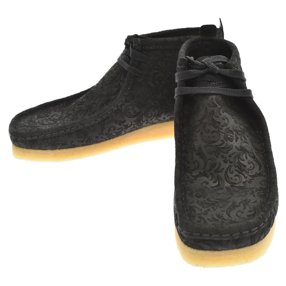 END.×Clarks OxfordFlowers WallabeeBoot Clarks (クラークス) ×END. Wallabee Boot Oxford Flowers