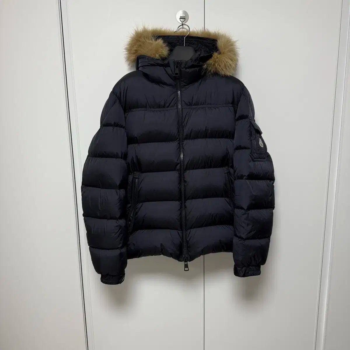4size MONCLER モンクレール マーク ダウンジャケット