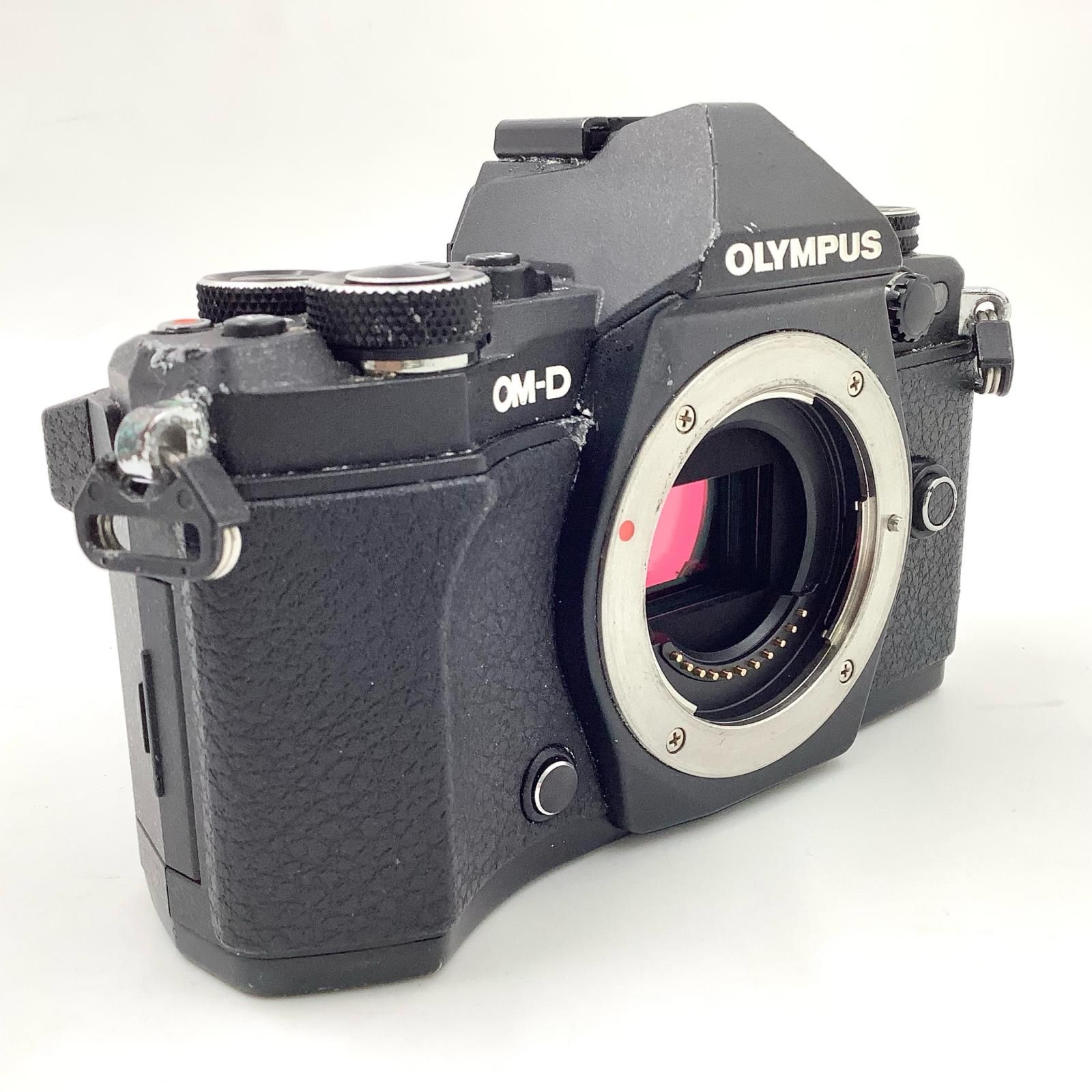 OLYMPUS デジタル一眼 OM-D E-M5 Mark II ボディ ブラック 難有 最速発送