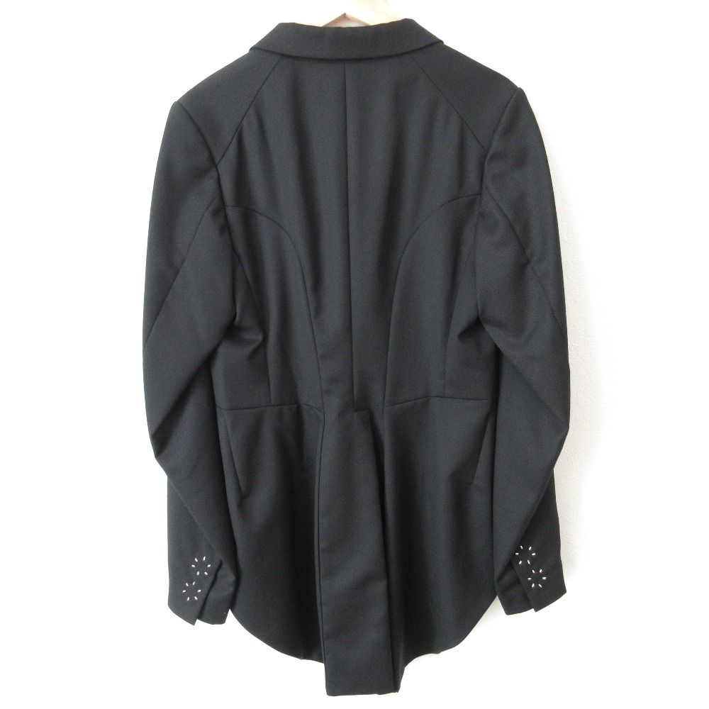 美品 11SS COMME des GARCONS ブラック コムデギャルソン スナップ