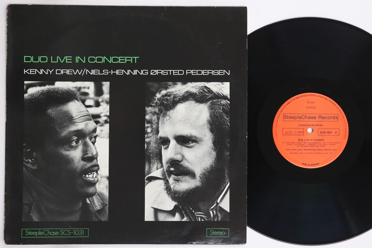 LP Kenny Drew Duo Live In Concert SCS1031 STEEPLECHASE