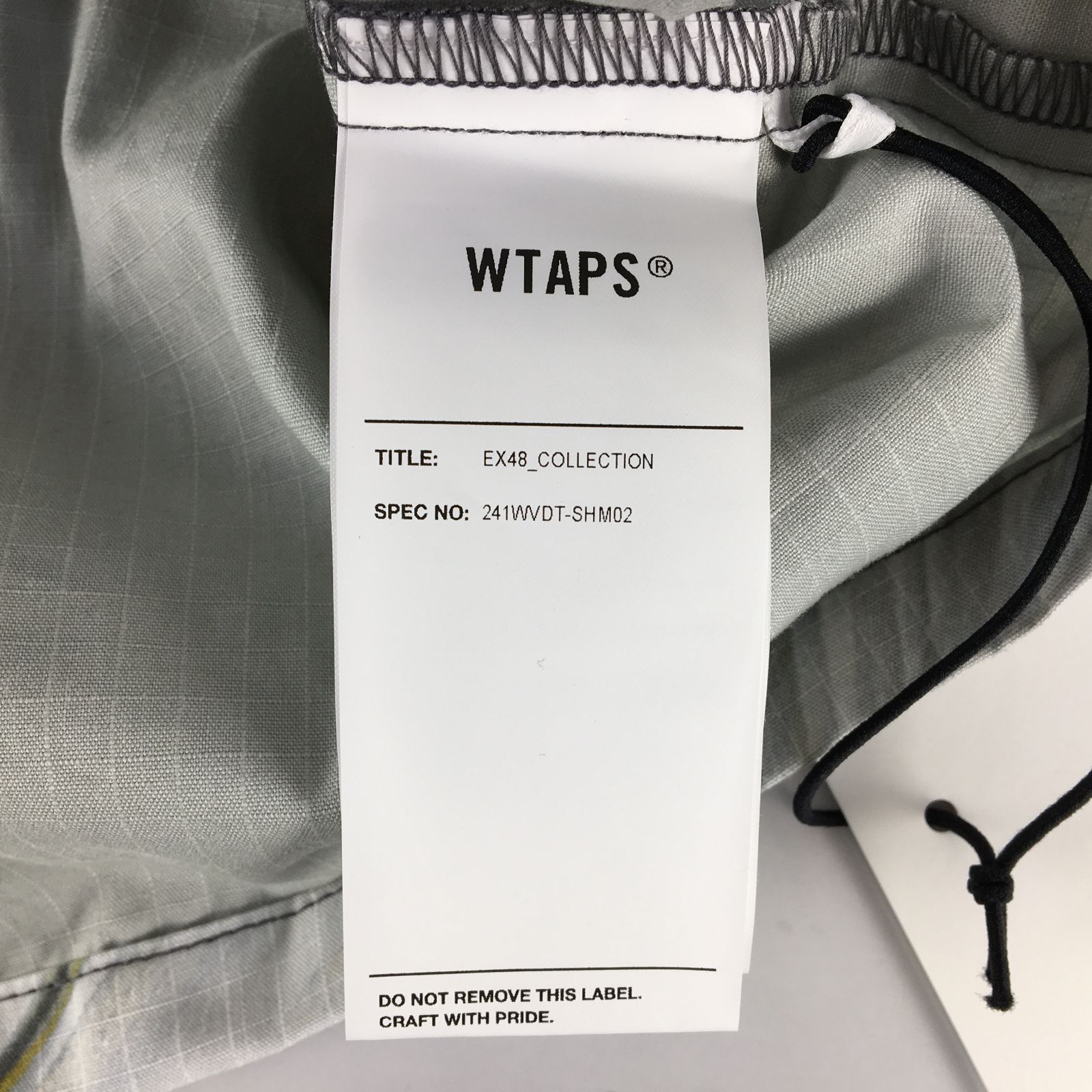 ダブルタップス WTAPS ジャングルシャツ JMOD 02 / LS / COTTON