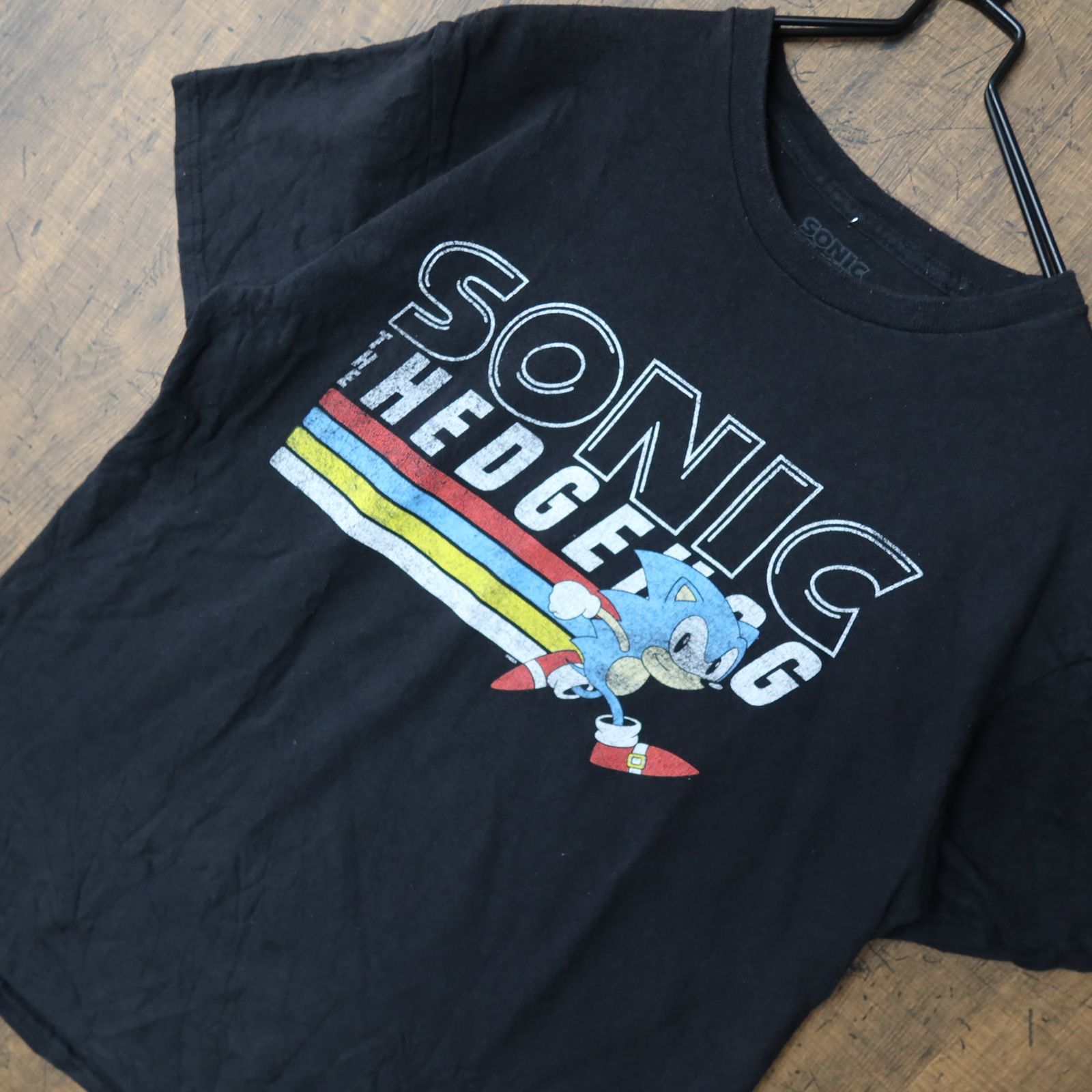 多少の誤差はご了承ください激レア 90年代 ソニックザヘッジホッグ ヴィンテージ Tシャツ sonic