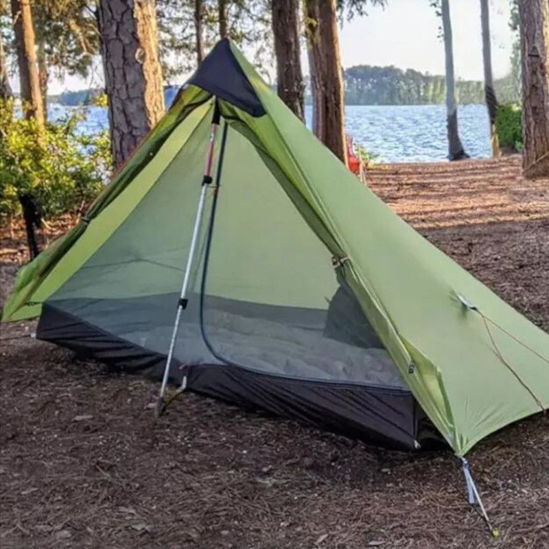 新品】3FULGEAR LANSHAN1 3シーズン グリーン 軽量テント