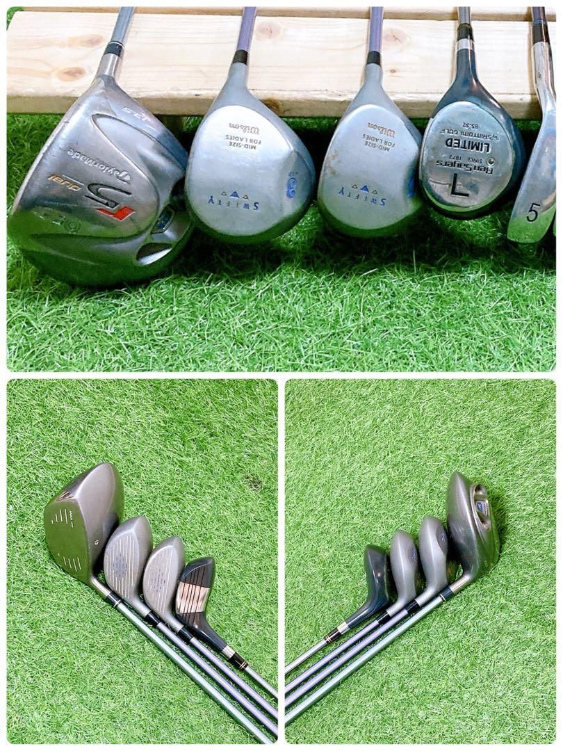 10.テーラーメイド　初心者オススメ　ゴルフクラブ　レディースセット　スタンド式 10.テーラーメイド 初心者オススメ ゴルフクラブ