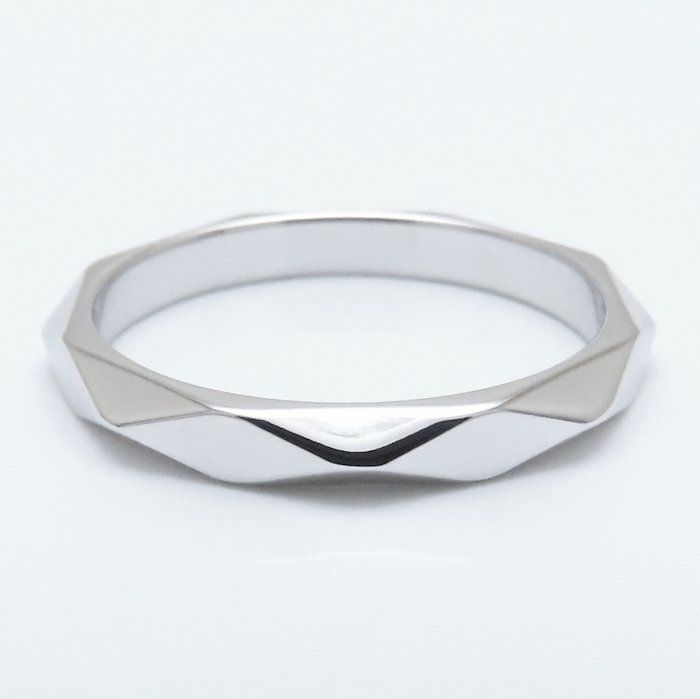 Boucheron ブシュロン ファセット リング 指輪 ミディアム #57