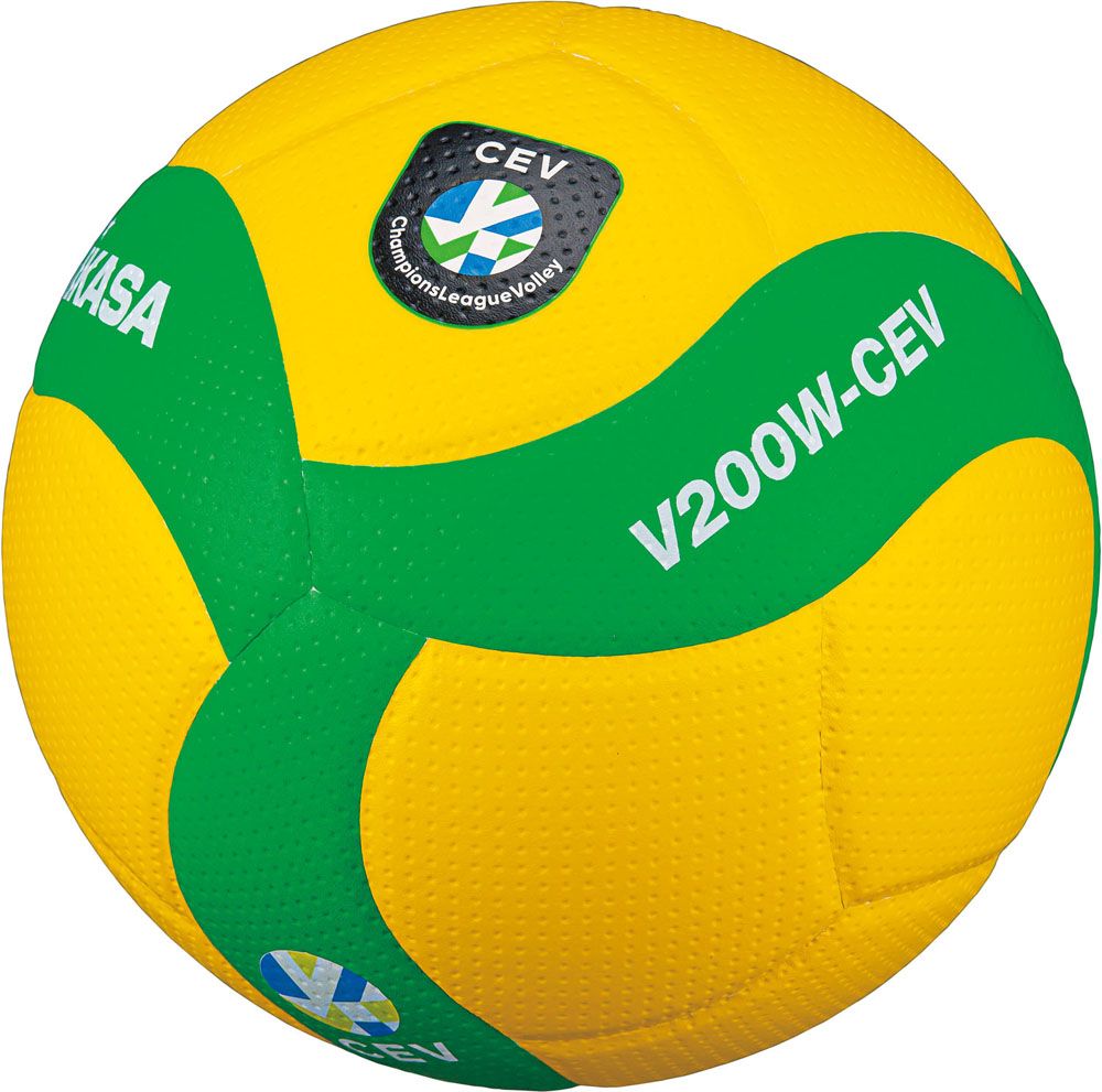 ミカサ MIKASA バレーボール 公式試合球5号 V200WCEV ブルー×イエロー