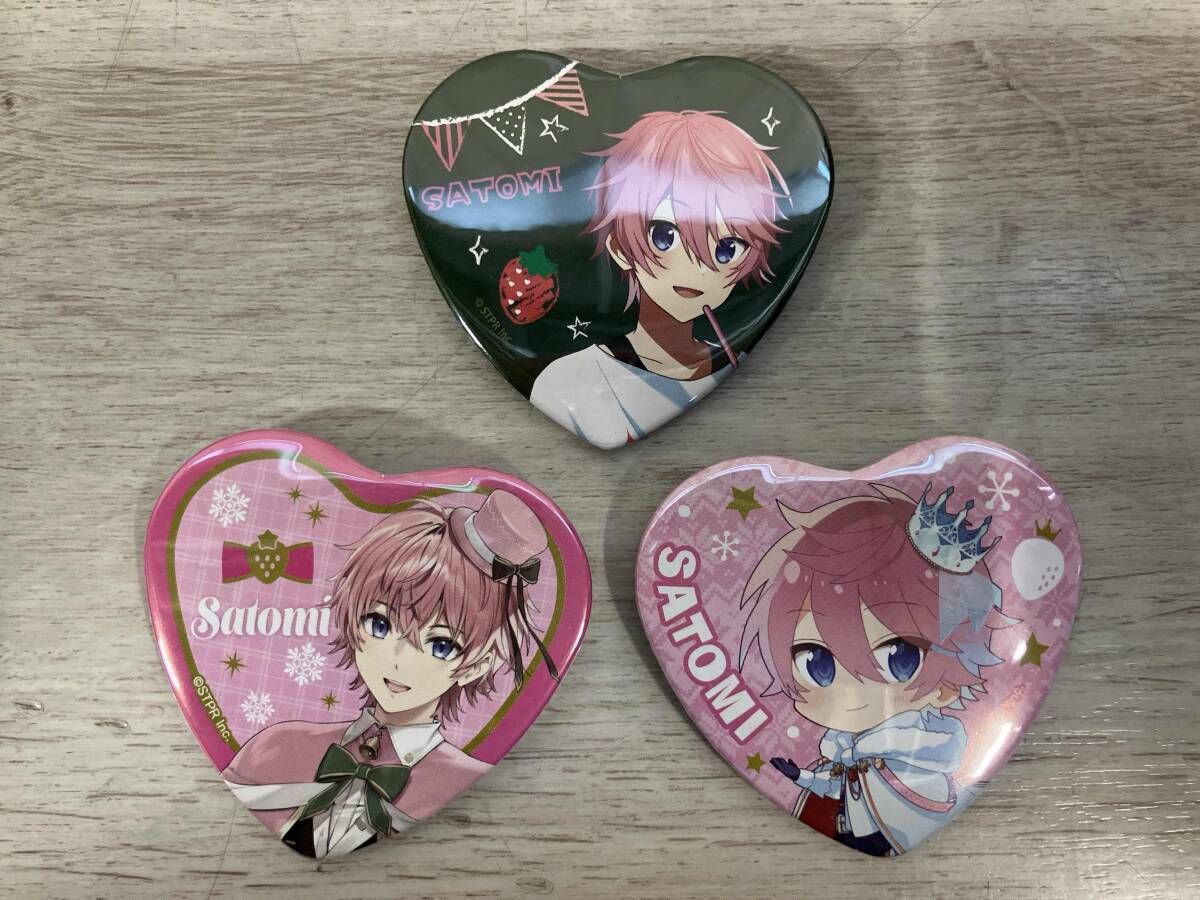 値下げ中　さとみ　アクリルキーホルダー バッジ グッズセット すとぷり さとみ グッズ 10個セット まとめセット まとめ売り