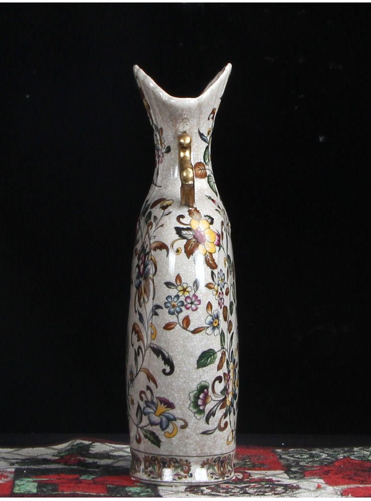 両耳の花瓶 陶磁器 現代工芸品 美術品 装飾品 置物 両耳の花瓶 陶磁器 現代工芸品 美術品 装飾品 置物 陶芸