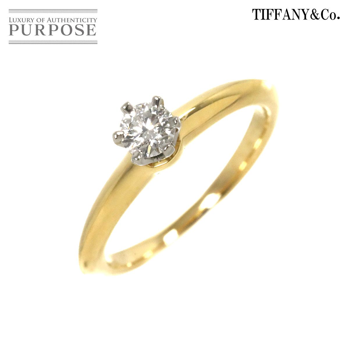 ティファニー　ソリティア　0.28カラット 12号 TIFFANY&Co. ティファニー ネックレス ソリティア ペンダント