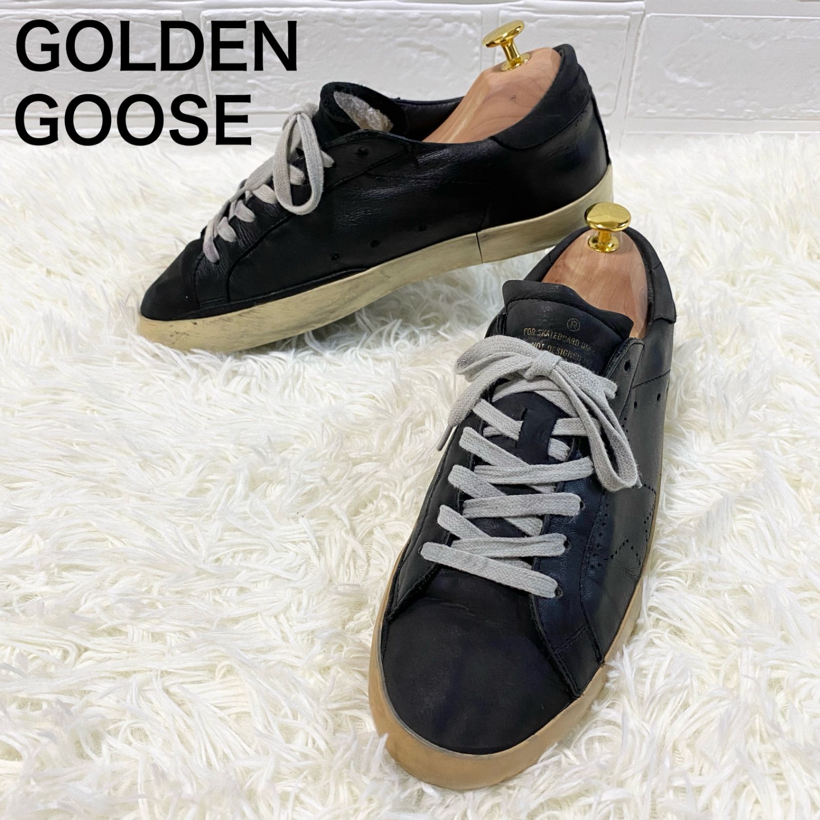 GOLDEN GOOSE】ゴールデングース SUPERSTAR スニーカー ダメージ加工 