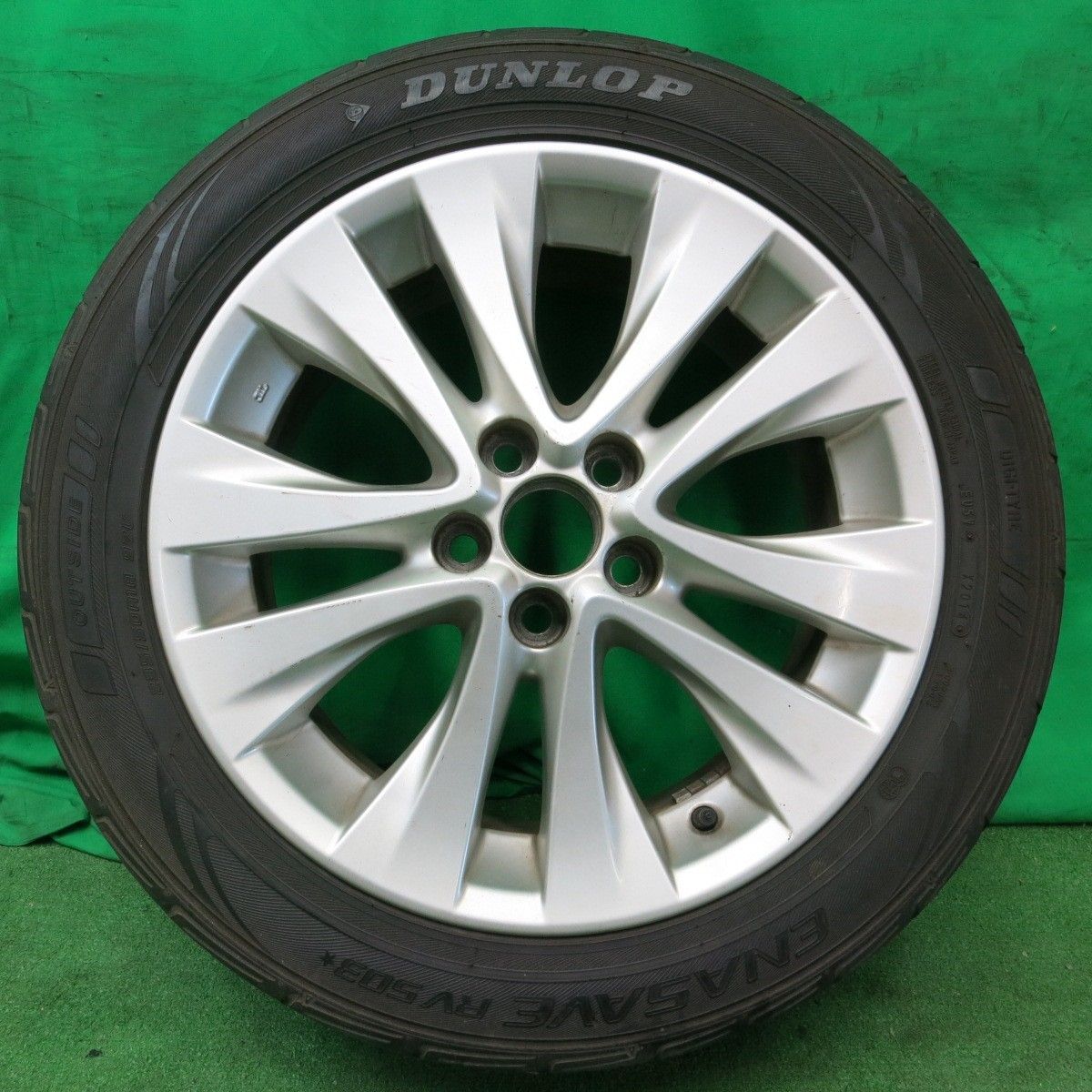 *送料無料* 1本価格★トヨタ 20系 アルファード 純正 235/50R18 ダンロップ エナセーブ RV503 18インチ  PCD114.3/5H★4052404ナノ 4314円