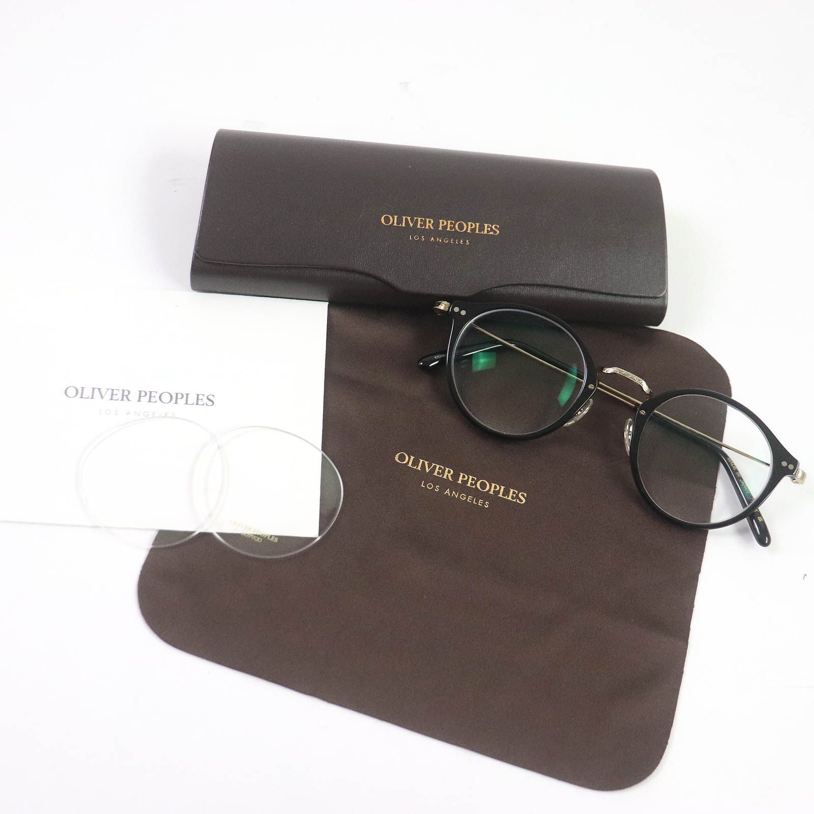 美品□OLIVER PEOPLES オリバーピープルズ OV5448T DONAIRE ボストンフレーム メガネ 眼鏡 アイウェア ブラック  46□22-145 度入り 日本製 メンズ - メルカリ