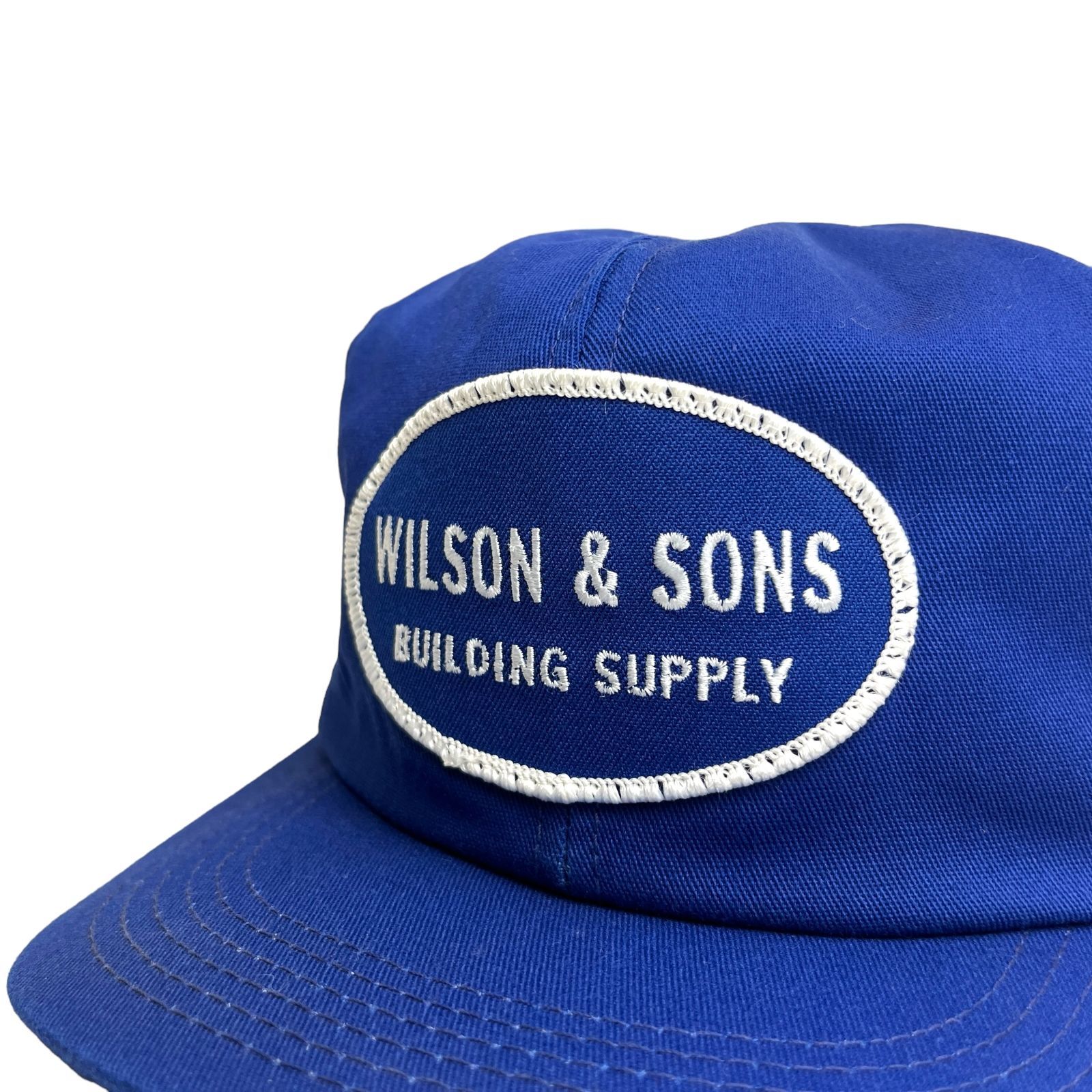 キャップ / 帽子】USA製 WILSON & SONS 建材店 企業 ビンテージ 