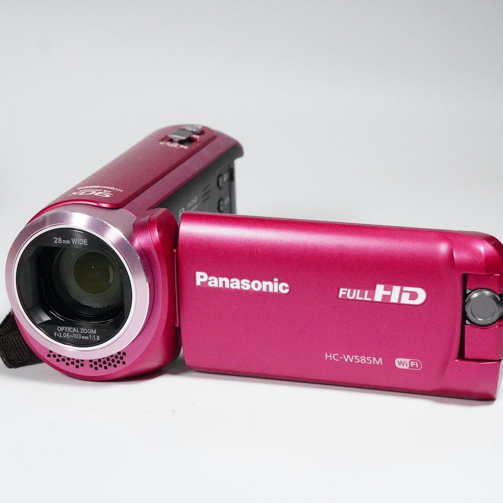 パナソニック HC-W585M ビデオカメラ ブラウン Amazon.co.jp