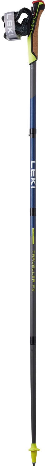 レキ LEKI アウトドア トラベラー FX.ONE カーボン トレッキングポール アウトドアストック ストック ポール 登山 アルパインポール ノルディックウォーキングポール コンパクト 1300532 670 ネイビー