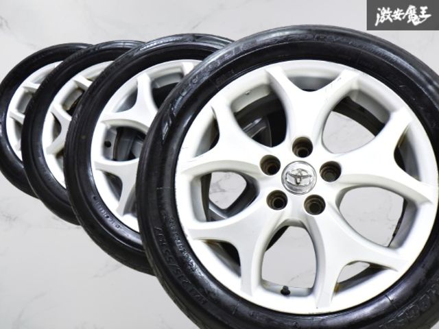トヨタ純正 ACR50W ACR55W エスティマ 17インチ 7J +50 5穴 PCD114.3 ホイール 215/55R17 94V タイヤ