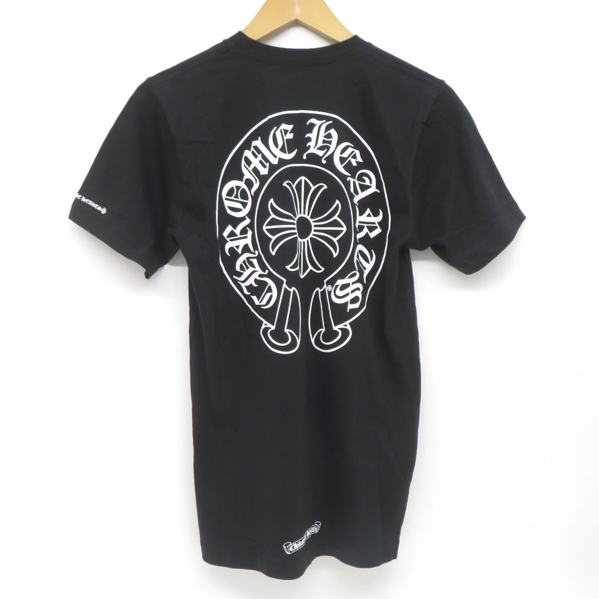CHROME HEARTS クロムハーツ ホースシュー 半袖 Tシャツ 408129111 Sサイズ ブラック