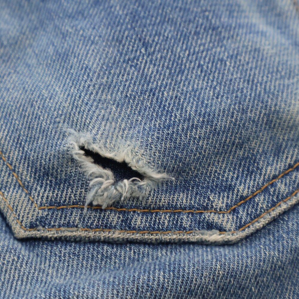 CELINE (セリーヌ) Distressed washed denim ダメージウォッシュド
