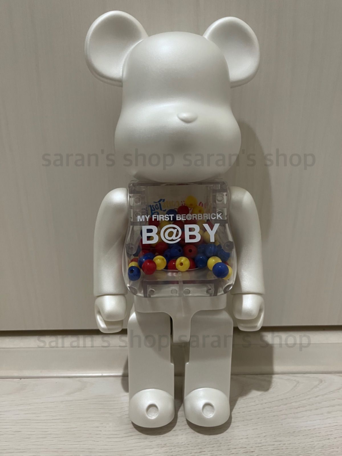 ベアブリック  BE@RBRICK 400% 28センチ MY FIRST  B@BY 千秋 白 ホワイト