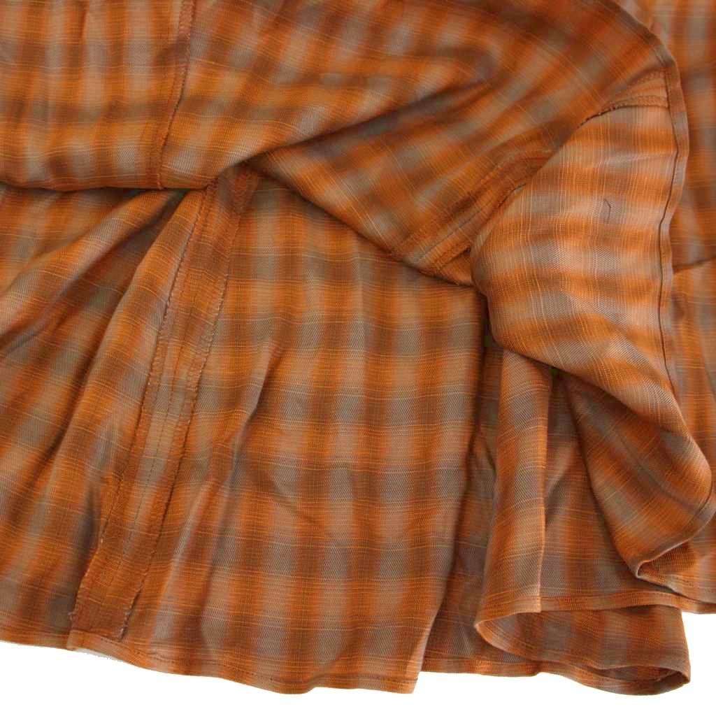 Linen Mix Ombre Check Camisole Dress Linen Mix Ombre Check