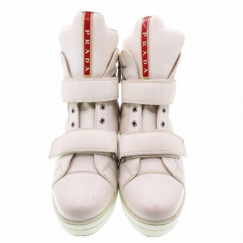 プラダ スポーツ PRADA SPORT ハイカット スニーカー ブーツ アンクル 