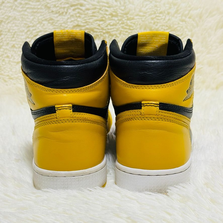 美品 Nike Air Jordan 1 High OG Pollen 555088-701 エアジョーダン1