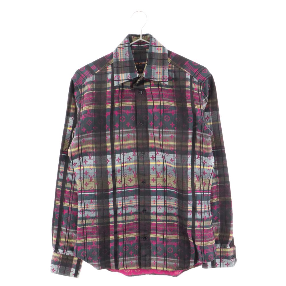 LOUIS VUITTON (ルイヴィトン) 21SS モノグラム ピンクマドラス シルク 