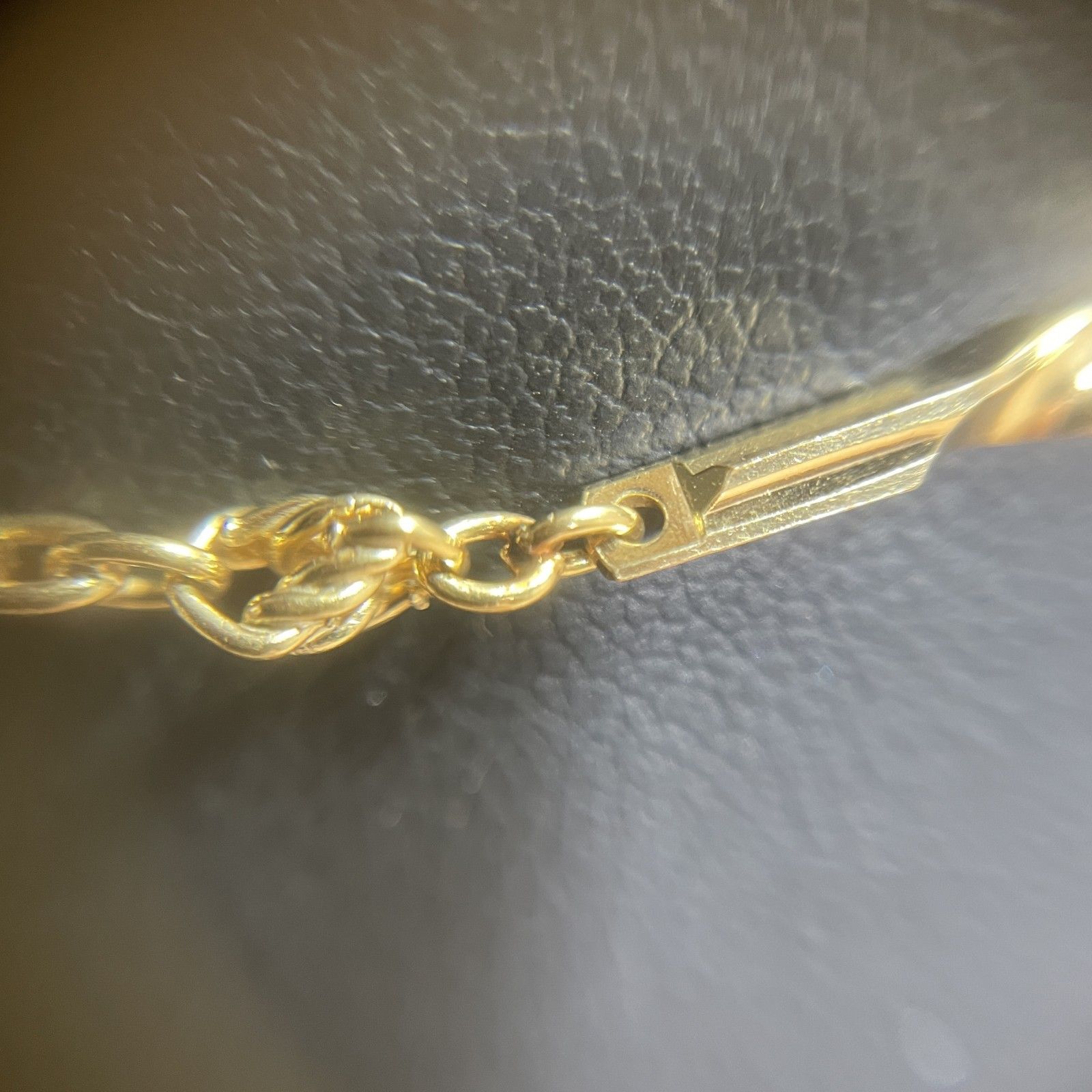 ☆ K18/750刻印 18金 ゴールド デザインチェーンネックレス