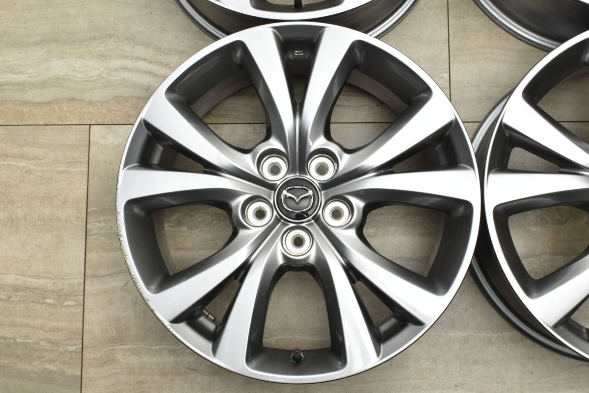 交換用に】マツダ CX-30 純正 18in 7J +45 PCD114.3 4本セット