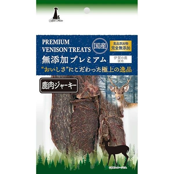 【厚切り】鹿ももジャーキー315g トリミングした厚切りのプレミアム♪ 同梱不可】【5個セット】ペティオ アドメイト無添加プレミアム鹿